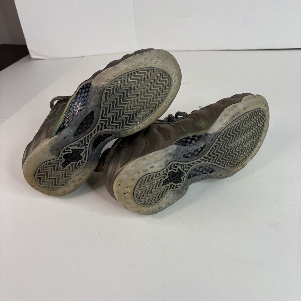 Nike Air Foamposite One 'Shine' AA3963-001 Women's Size 8 Green - Picture 8 of 11